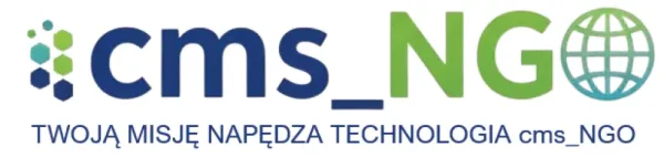 Logo specjalnie zaprojektowanego dla NGO systemu zarządzania treścią cms_NGO