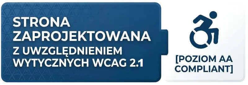 Certyfikat dostępności WCAG 2.1 AA